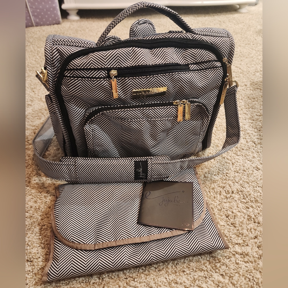 Diaper bag- Ju Ju Be backpack BBF Legacy The Queen Nile